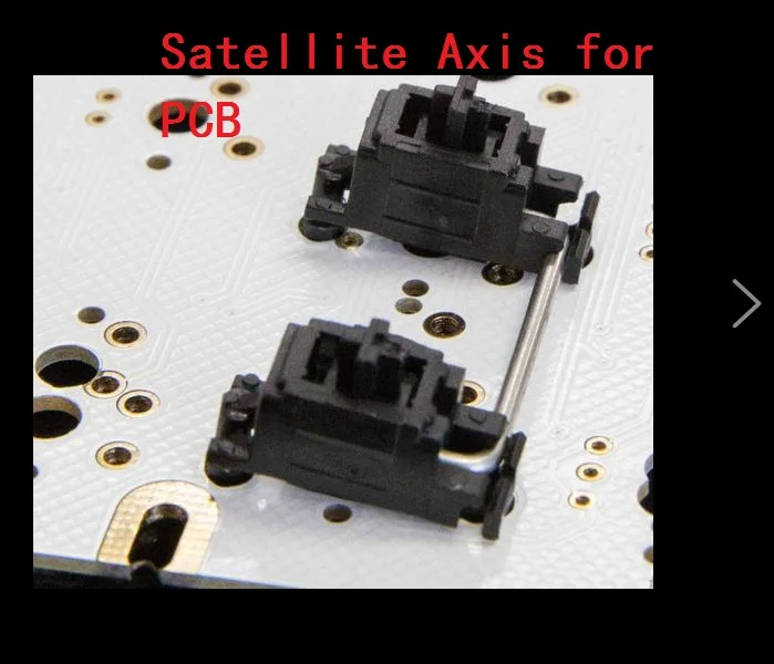 Механическая клавиатура на заказ переключатель cherry mx pcb спутниковый вал для gh60