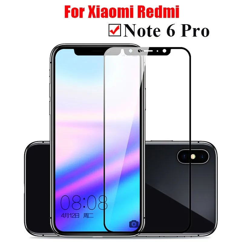 Для xiaomi redmi note 6 pro защитное стекло на ksiomi remi note6 Защитная пленка для экрана xiaomei xiomi
