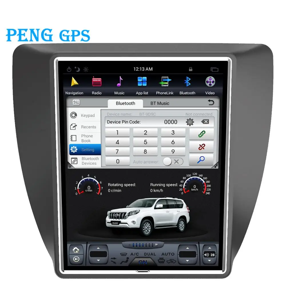 64G 10 4 &quotTesla вертикальный экран автомобиля радио для Volkswagen/VW Jetta Sagita 2011 + gps