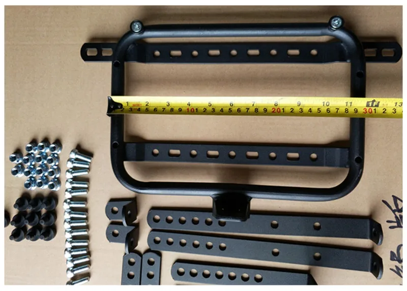Прочная универсальная переноска для мотоцикла боковые задние багажные коробки