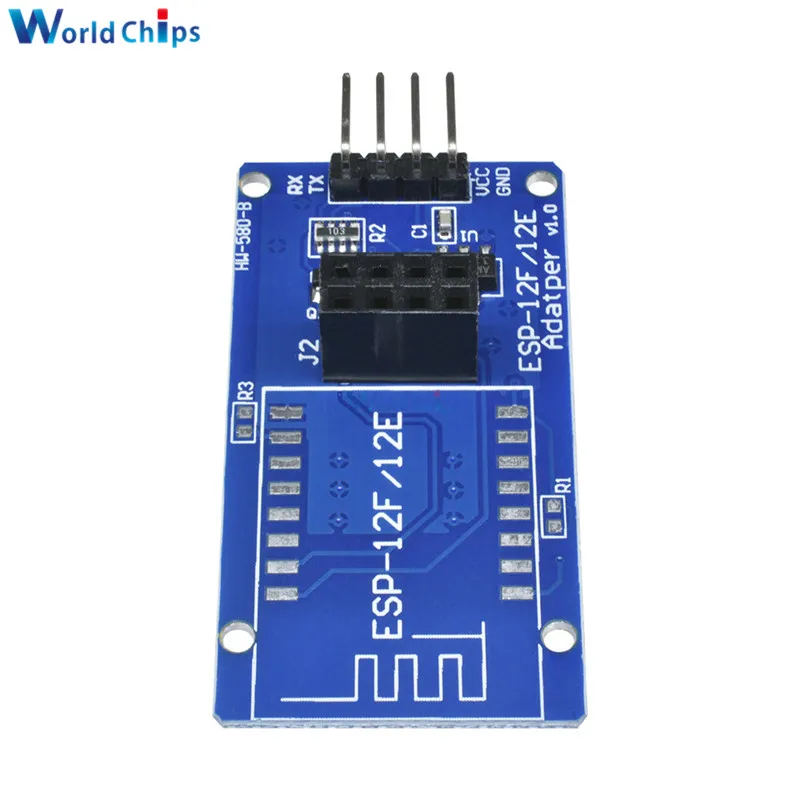 ESP8266 ESP-12F/ESP-12E серийный Wi-Fi модуль беспроводного адаптера плата расширения 5 В для