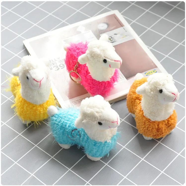 Kawaii Альпака плюшевая игрушка Мягкое Животное овечка кукла милая маленькая