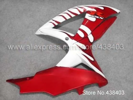 GSX R600 2008 2009 2010 white red flames Body Kit Fairing for Suzuki GSX-R600 08 GSX-R750 10 R 600 750 09 K8 | Автомобили и