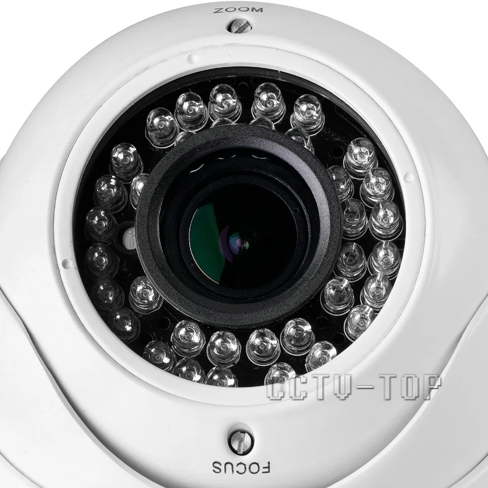 Антивандальная IP камера 720P 960P 1080P PoE вариообъектив 2 8 мм 12 3 кратное ручное