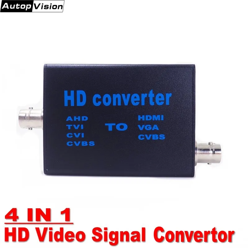 Новый HD преобразователь 4 в 1 с высокой четкостью видео сигнальный AHD41 AHD/TVI/CVI/CVBS