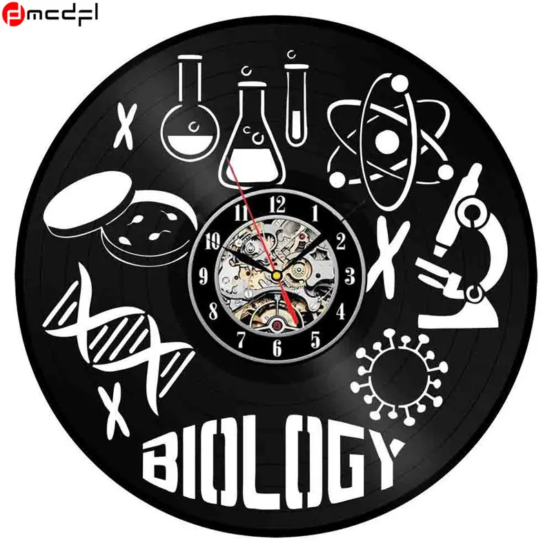 Хит продаж 2021 настенные часы с виниловой пластиной CD в современном стиле ножницы