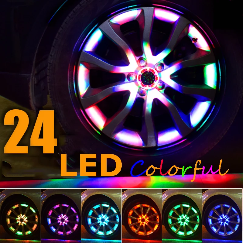 16/24 светодиодный S Красочные стетящиеся волосы солнечный светильник RGB стайлинга