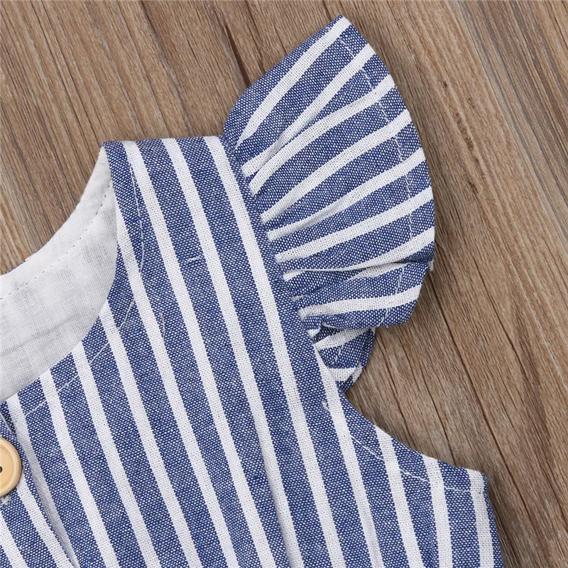 От 6 месяцев до 4 лет летний детский комбинезон одежда для маленьких девочек на