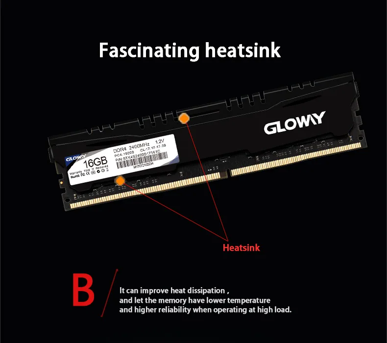 ОЗУ DDR4 8 Гб 2400 МГц PC4-19200 Память dimm оригинальная флэш-память ram модуль 8 Гб 16 Гб DDR4 память