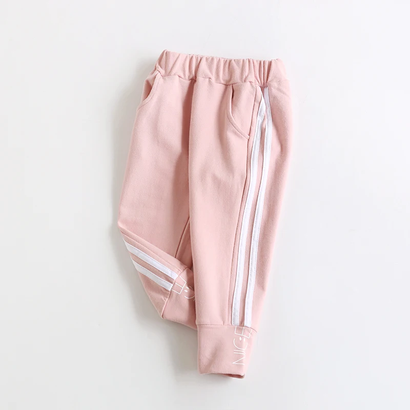 Children's trousers 2019 spring and autumn baby letters casual pants children's kids boys girls | Мать и ребенок