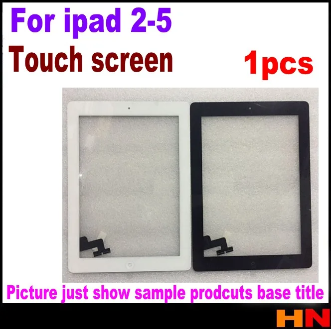 1 шт. Высокое качество сенсорный экран стекло дигитайзер Замена для iPad mini 2 3 ipad 4 5