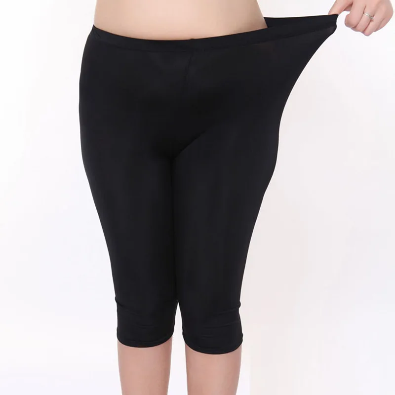 Капри Женский облегающий короткие брюки-карандаш однотонные модные штаны
