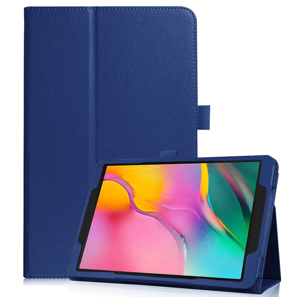 Смарт-чехол для планшета новинка PU + кожаный флип-кейс чехол Samsung Galaxy Tab A 10 1 дюймов