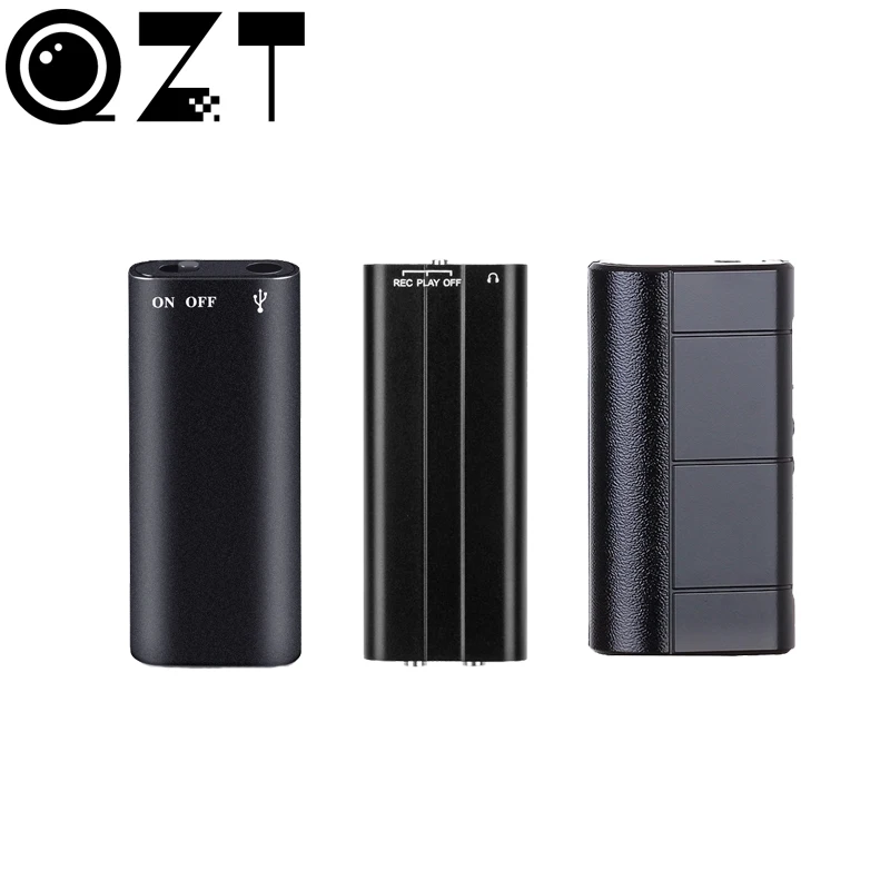 Мини диктофон QZT с голосовой активацией маленький цифровой USB флеш накопитель mp3