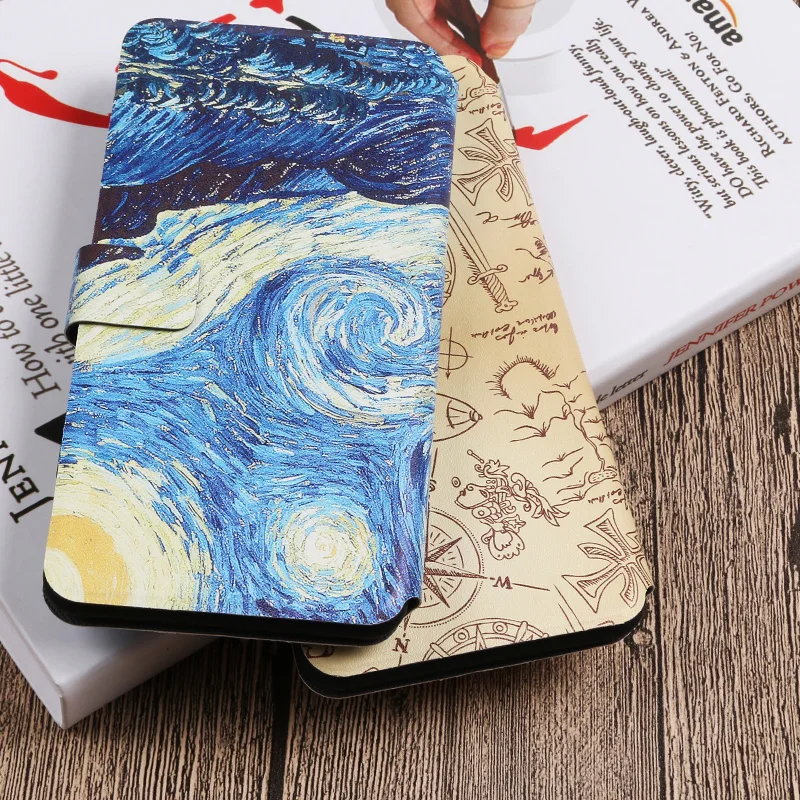 AXD чехол с откидной крышкой и рисунком для OUKITEL K6000 Pro U15 U16 Max U20 Plus U22 C4 защитный