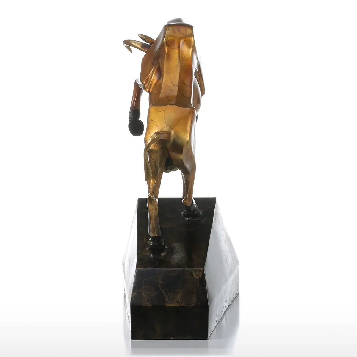 Металлическая скульптура китайский стиль скот неудержимый ручная работа