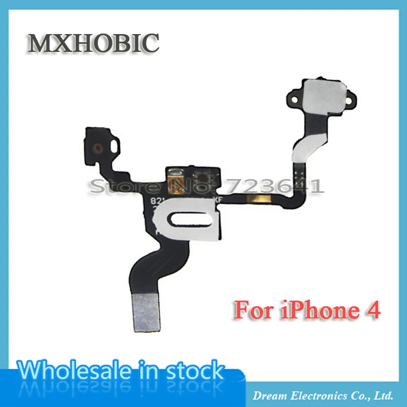 Гибкий кабель питания для iPhone 5C 4 4G 4S Mute переключатель громкости ВКЛ./ВЫКЛ.
