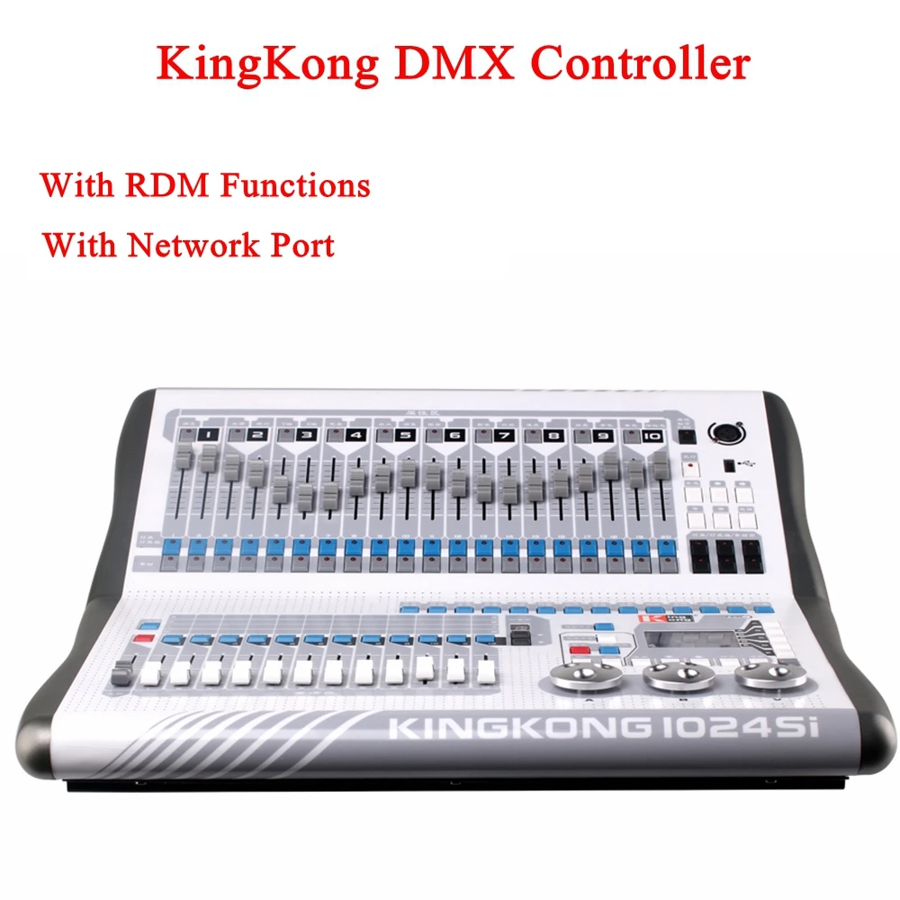 KingKong 1024Si DMX контроллер диджей оборудование DMX512 консоль сценическое освещение для