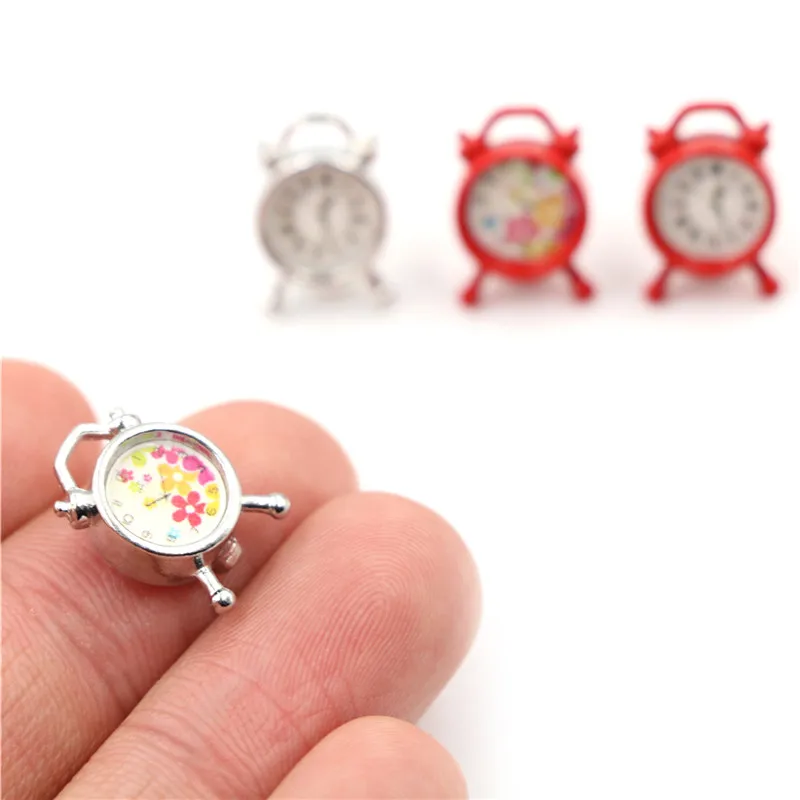 Мини-часы для кукольного домика сделай сам миниатюрная мебель из сплава цвет
