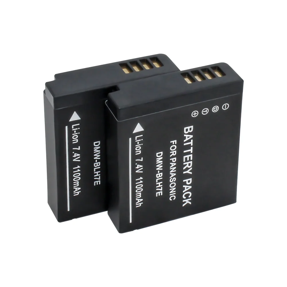 2x DMW BLH7PP BLH7E зарядное устройство для Panasonic DMC GM1 GM5 GF7 батареи камеры GF8|Цифровые