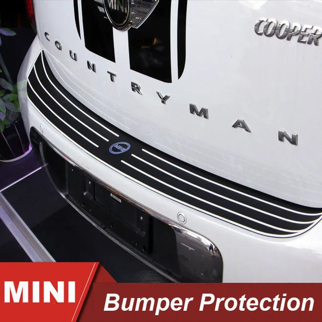 Резиновая Защитная наклейка на бампер автомобиля для 2017 BMW MINI countryman F60|Наклейки