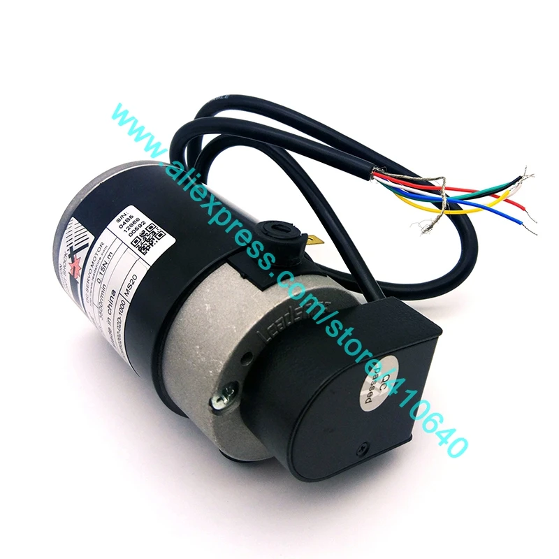 Подлинный Серводвигатель Leadshine DCM50202-02D-1000 50 Вт, матовый серводвигатель с 4600 об/мин, максимальная скорость и 1000 линейный кодировщик