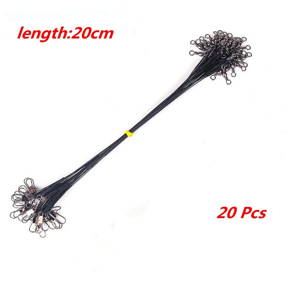 Поводок для рыбалки с защитой от укусов вращающийся шкив поводок из нержавеющей