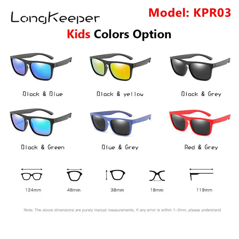 Солнцезащитные очки LongKeeper TR90 поляризационные квадратные гибкие для вождения UV400