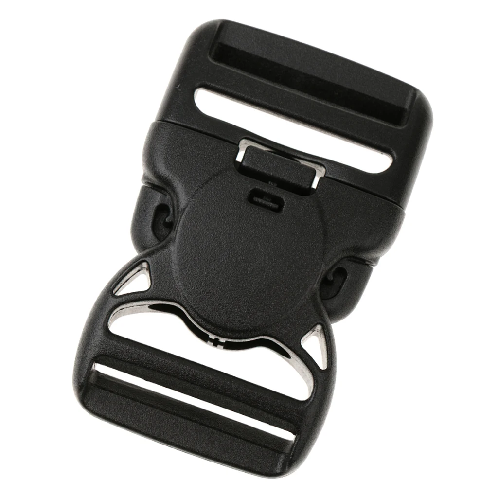 

2 Ladder Lock Replacement Quick Release Buckle Clip For 38mm Backpack Bag Webbing Strap Outdoor Tools