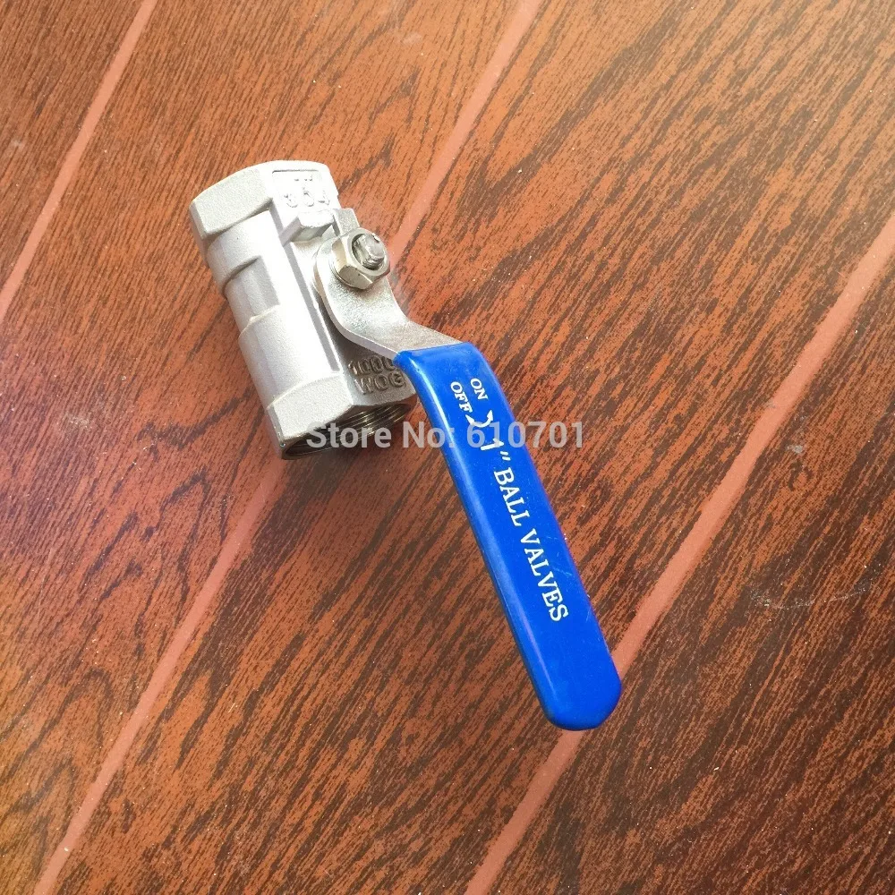1 &quotDN25 шаровой кран шт. резьбовой женский из нержавеющей стали SS 304 BSP CF8M новый |