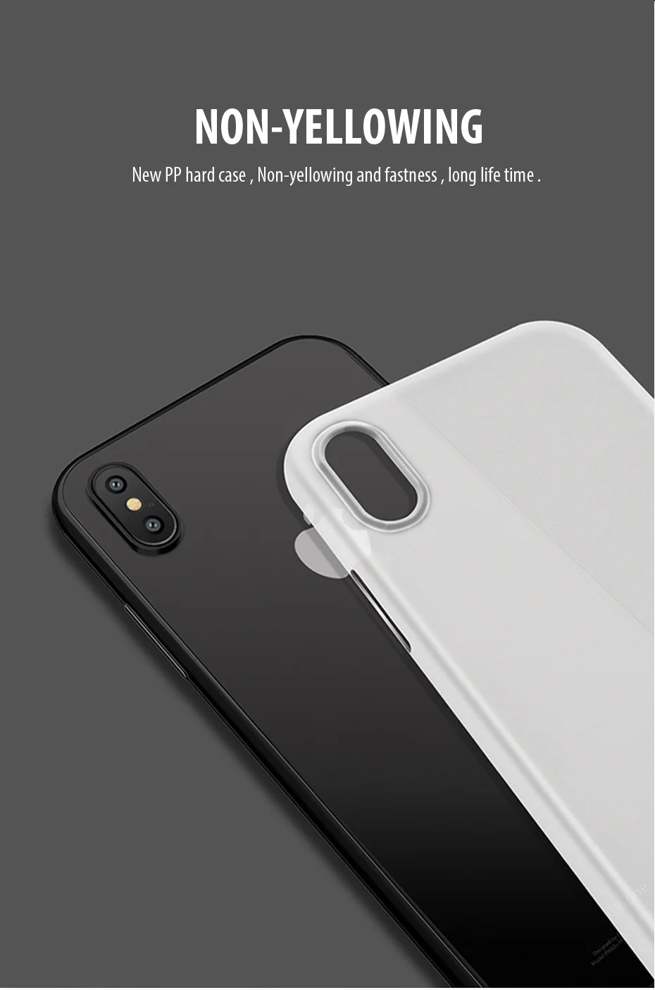 0,4 мм ультра тонкий чехол для телефона iPhone X XS 11 Pro Max чехол тонкий матовый 360 Полный PC чехол для iPhone 11 Pro XR X S 6 7 8 чехлы