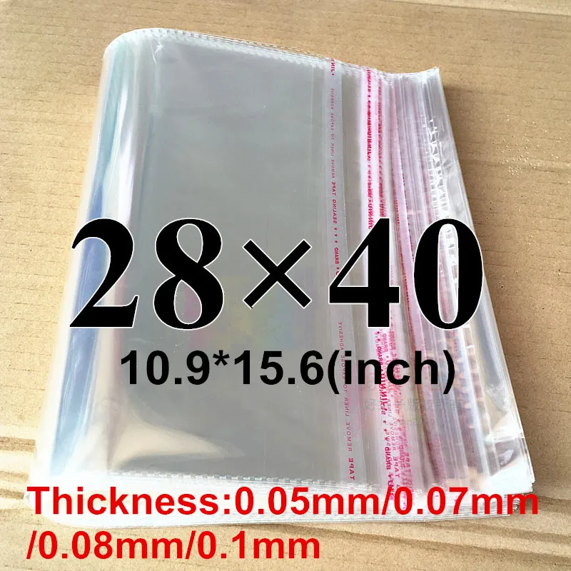 

Прозрачные самозакрывающиеся пластиковые пакеты, 28x36 + 4 см, теплый двойной комплект, футболка, перезаправляемый полипропиленовый пакет, тол...