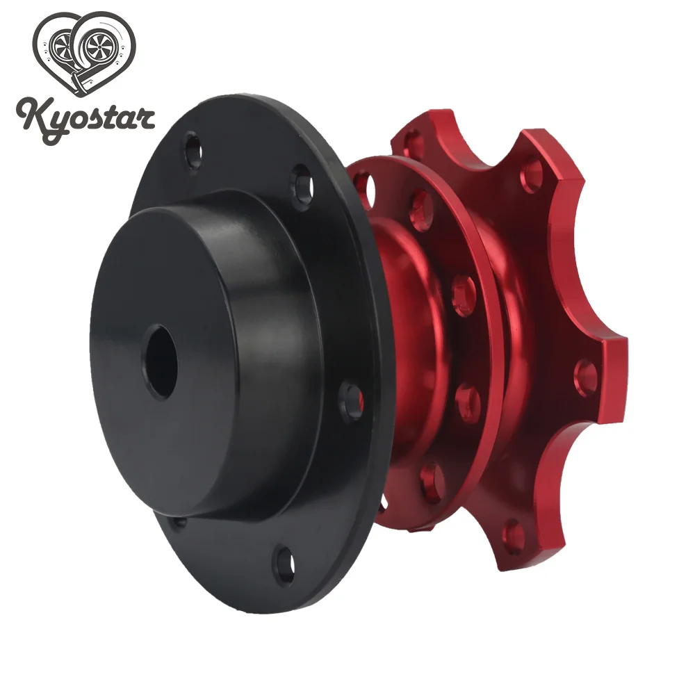 Новое универсальный адаптер ступицы рулевого колеса wheel 6 отверстий Release volant quick