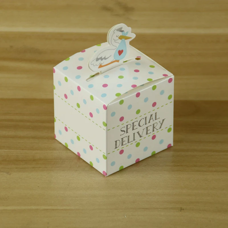 50 шт./лот милая утка новинка детская коробка для конфет сделай сам доставка