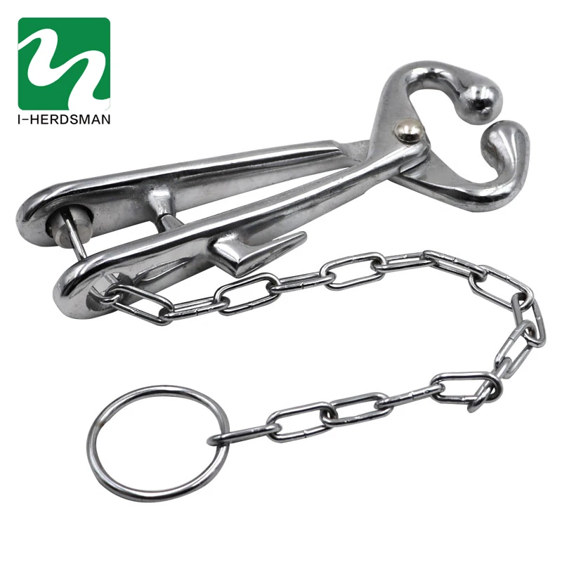 Сельскохозяйственный инструмент для крупного рогатого скота из нержавеющей
