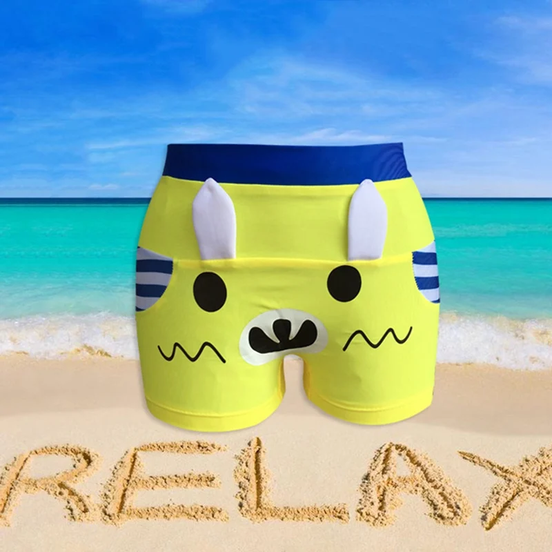Maillot de bain garcon enfant плавки для мальчиков с завязками водонепроницаемые короткие