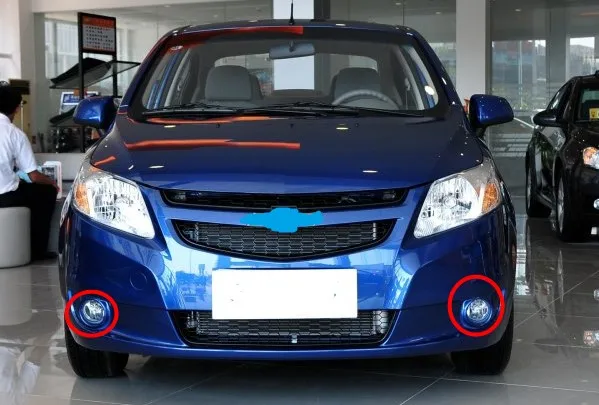 

Brand New Pair Front Fog Light Lamps For Chevrolet Sail 2010-2014 2PCS
