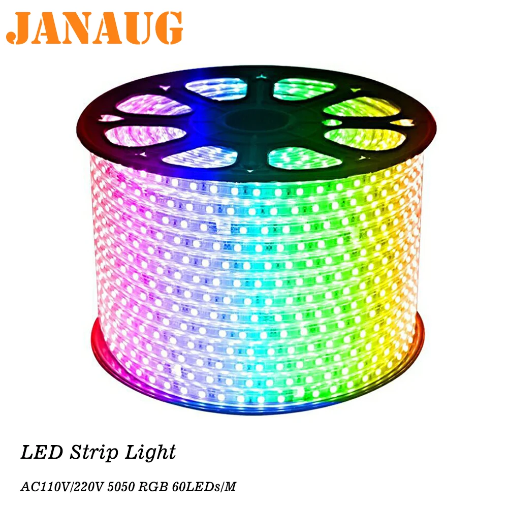 5050 RGB Ленточные светодиодные светильники Рубан LED 120LED/м 60LED/м 5 м 10 высокого