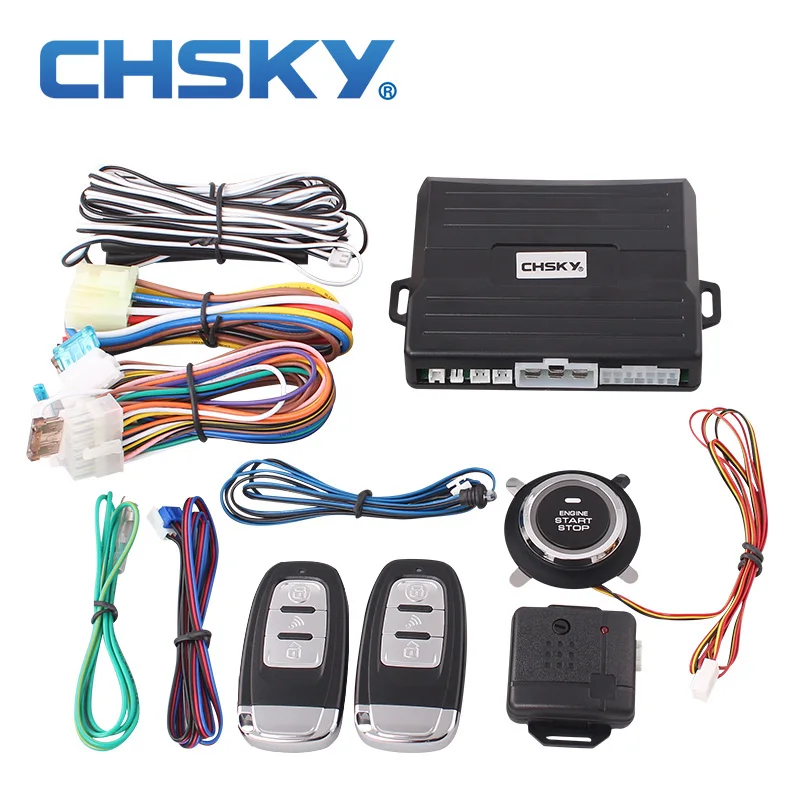 Универсальная Кнопка CHSKY для запуска и остановки автомобиля RFID пульт