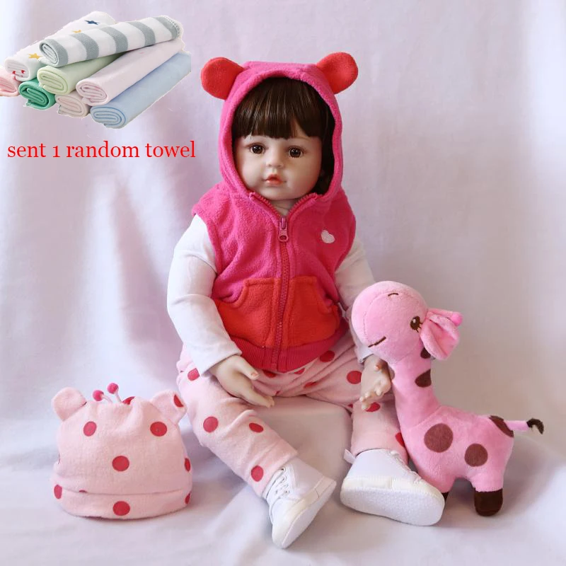 Фото 45 см/60 см игрушка детская Кукла Reborn Baby Dolls силиконовые куклы Моделирование 45 см/60 см игрушка детская Кукла Reborn Baby Dolls силиконовые куклы Моделирование