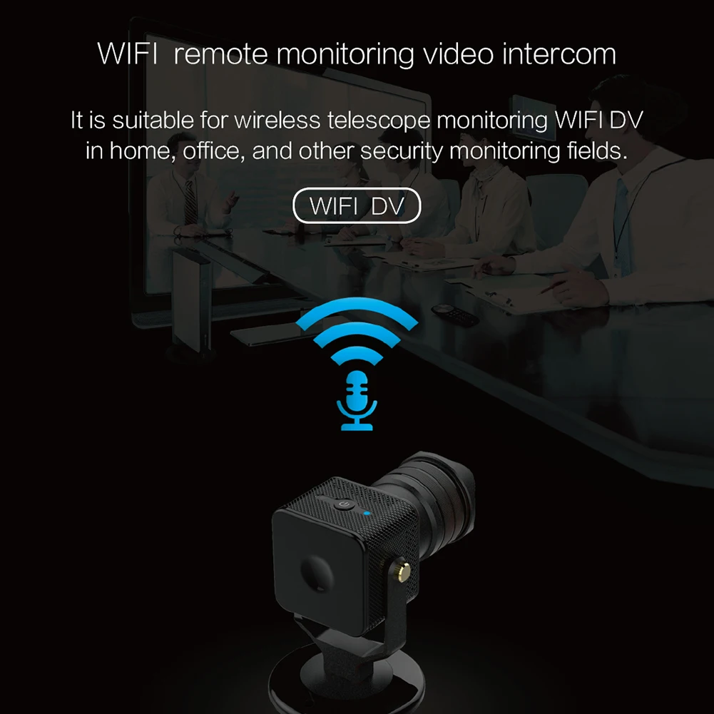 50x Мини wifi телескоп цифровой Объектив Вращающийся беспроводной камера видеокамера мониторинг wifi ручной зум домашний мобильный телефон безопасности