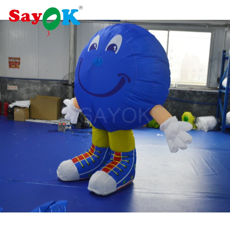 2018 Горячая Продажа Реплика надувной М &amp шоколадный костюм движущийся