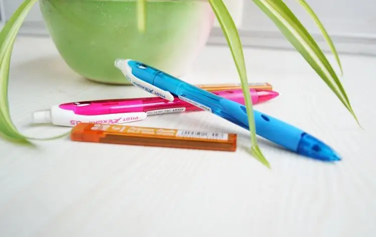 Pilot механический карандаш с ластиком на верхней фотовспышке 0 5 мм Япония |