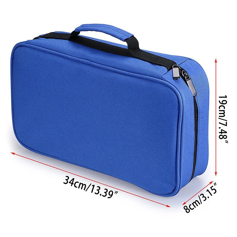 Мини Профессиональный 60 отверстий школьный пенал холст большой художественный