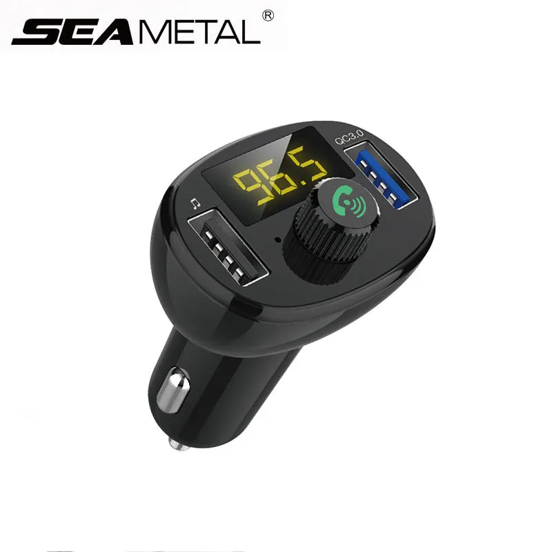 Автомобильный mp3-плеер FM Bluetooth передатчик модулятор QC3.0 автомобильное зарядное