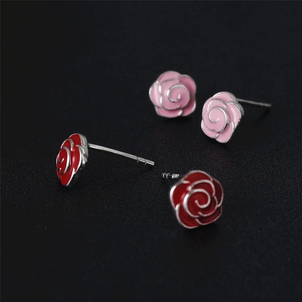Серьги подвески из серебра 100% пробы с эмалью|925 sterling|earrings earringearings silver sterling 925 |