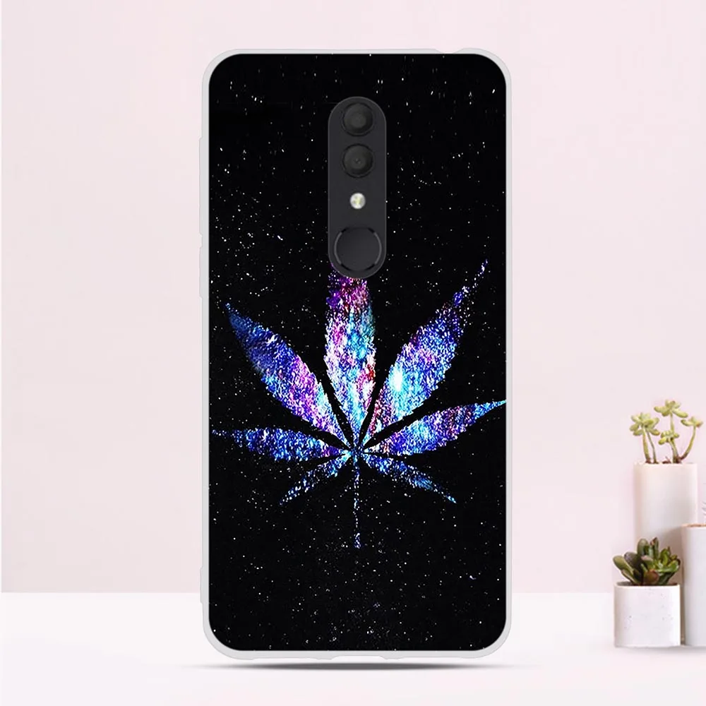 Чехол для Alcatel 3 3L 2019 мягкий резиновый чехол из ТПУ с милым рисунком задняя крышка