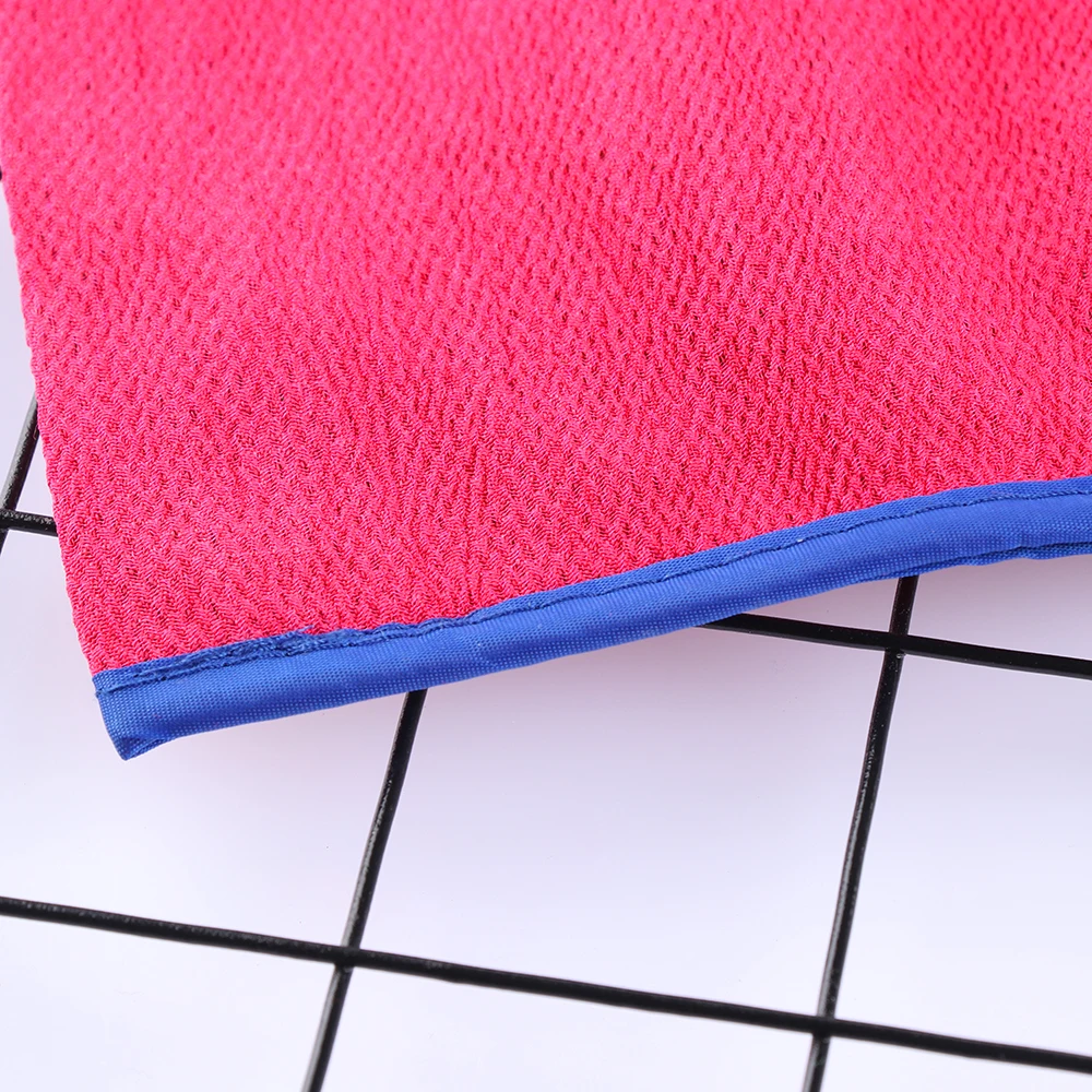 1 шт. двусторонняя перчатка для душа с отшелушивающим швом случайного цвета