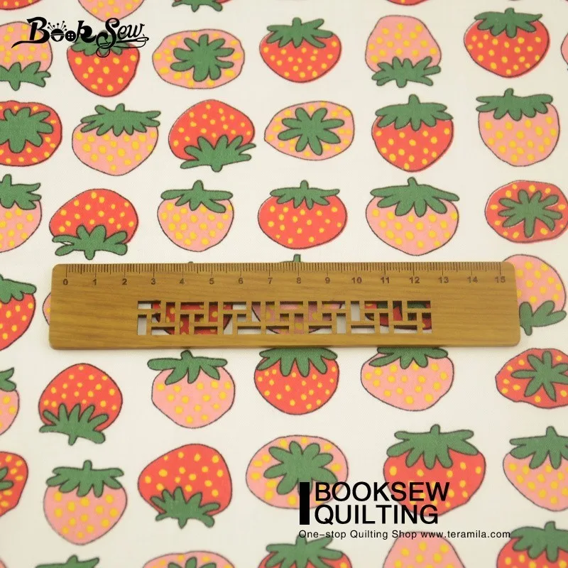 Подушки Booksew с милым рисунком клубники 100% хлопок саржевая ткань шитье постельные