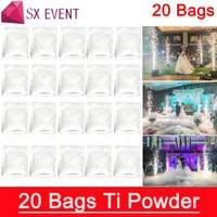 20bagslot titanium powder special effect for cold pyrotechnics fountain machine consumable material